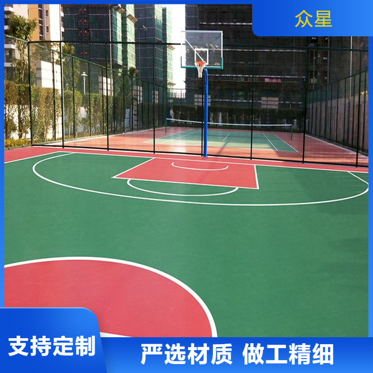 张家界市篮球场硅PU篮球场硅PU - 推荐